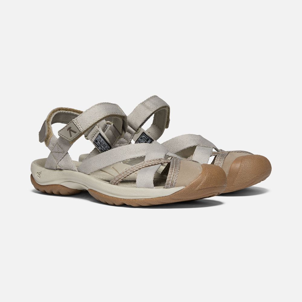 Sandalias con correa Keen Mexico Beige - Mujer Kira Ankle - WK9714386